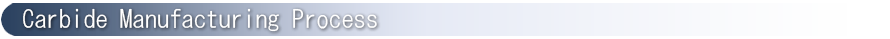 Carbide Manufacturing Process