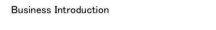 Business Introduction　Chemicals Business